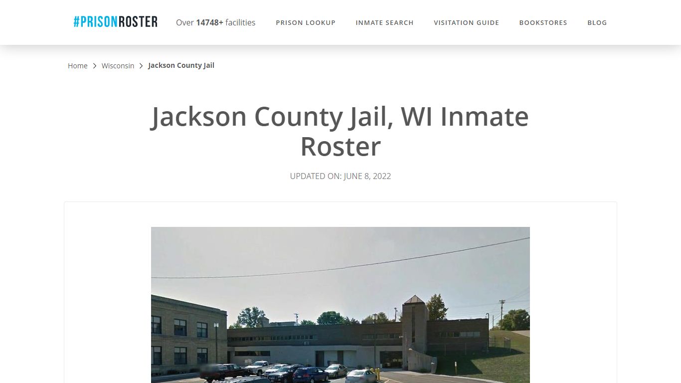 Jackson County Jail, WI Inmate Roster